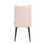 49cm H Upholstered Metal Upholstered Back Accent-717875904