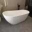 Baignoire de trempage autoportante en acrylique 67 po