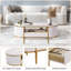 Table basse ovale Modern Luxury