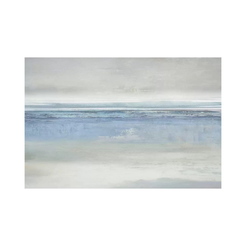 Blue Reflections by Jake Messina - Wrapped Canvas Painting, 66.04 cm H x 45.72 cm W x 3.175 cm D