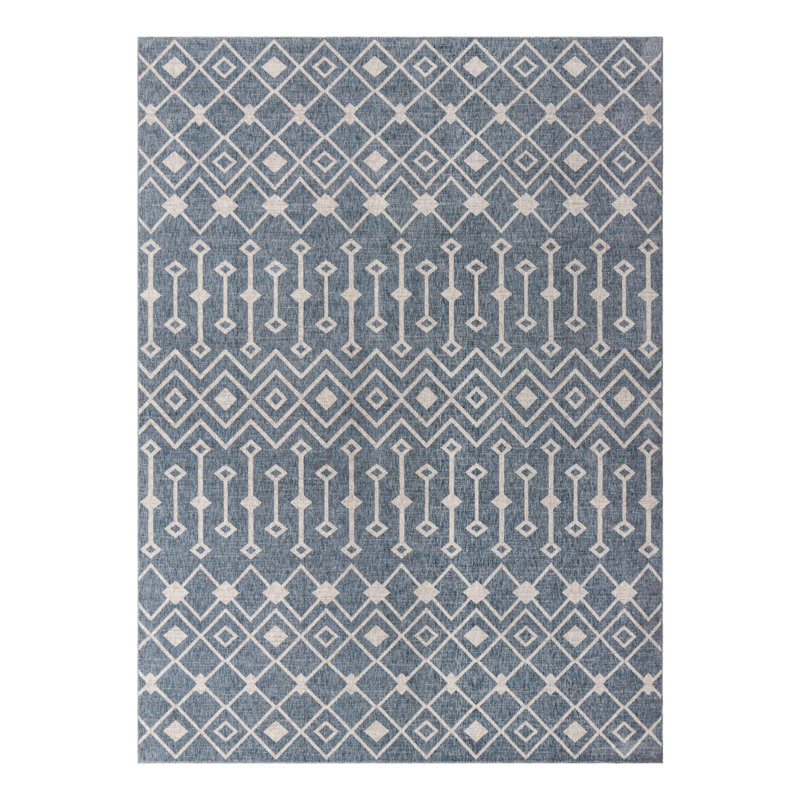 Barnkine Geometric Indoor Rug, Rectangle 10' x 13'
