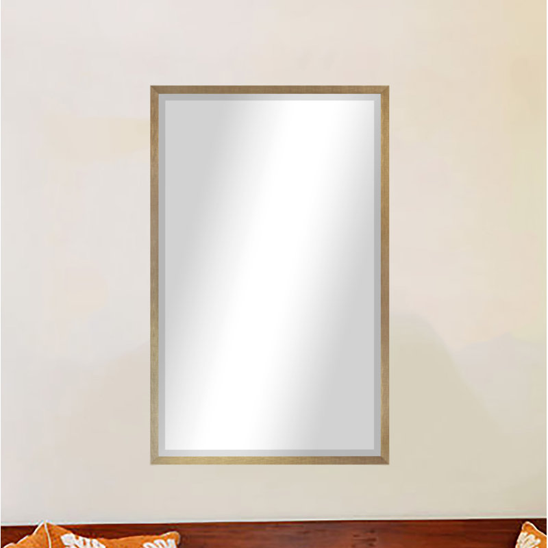 Derosier Metal Flat Mirror, 31.125" H x 25.125" W