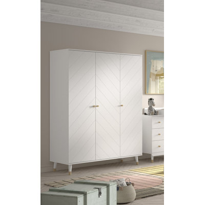 Billy 1 Door Manufactured Wood Wardrobe