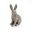 Rustic Resin Bunny Figurine