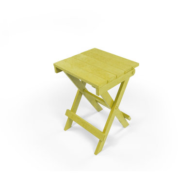 Riverstone Fully Assembled All-Weather Recycled HDPE Outdoor Folding Bistro Table