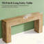 Console de style artistique, canapé, table d'appoint