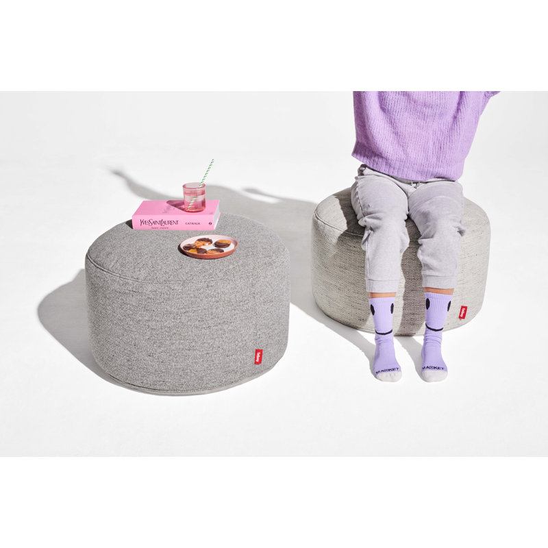 Point Large Mingle Pouf, Marble