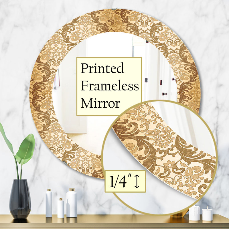 Mirror, 31.5" H x 31.5" W