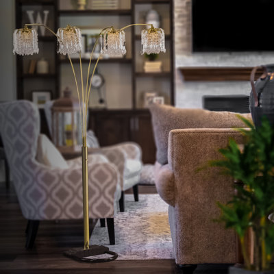 Ferrum 64'' Black Tree Floor Lamp