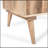 Stylish - Style 2 -Drawer 2 -Door Cabinet , Mango Wood In Natural Finish