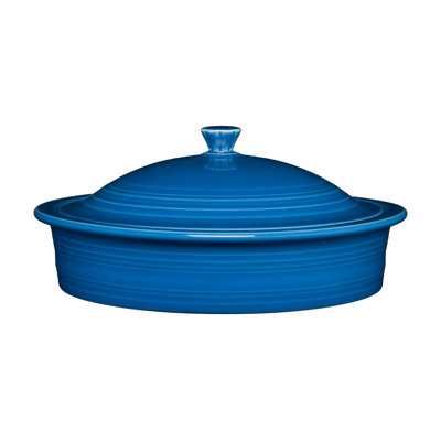 Petite cocotte ronde recouverte de 10 pouces Fiesta