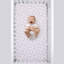 Drap super doux pour lit de bébé Little Love par NoJo Sweet Jungle Friends Angela Monkey, Cheetah and Giraffe