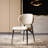 Modern simple rectangular dining table and chairs-111170135