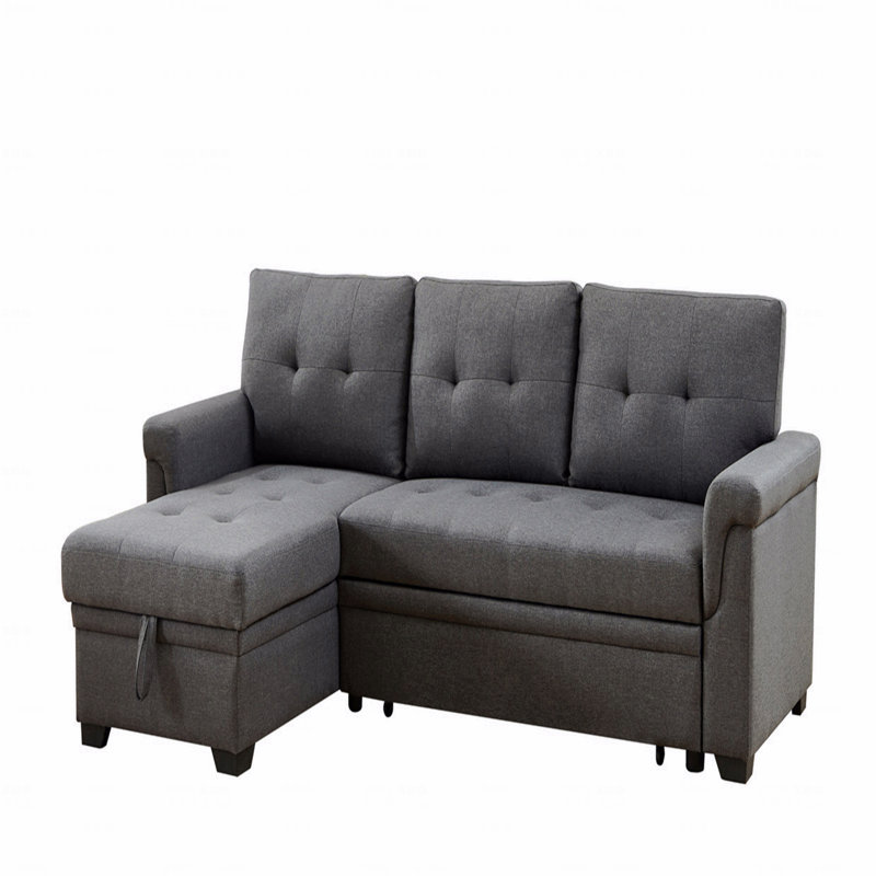 Sleeper, Reversible  Basic Sectional Sofa Sofa Sofa With Storage Chaise