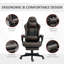Fauteuil de jeu de course en cuir PU Diamond-1305095886