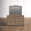 Commode 7 tiroirs avec miroir Herolind