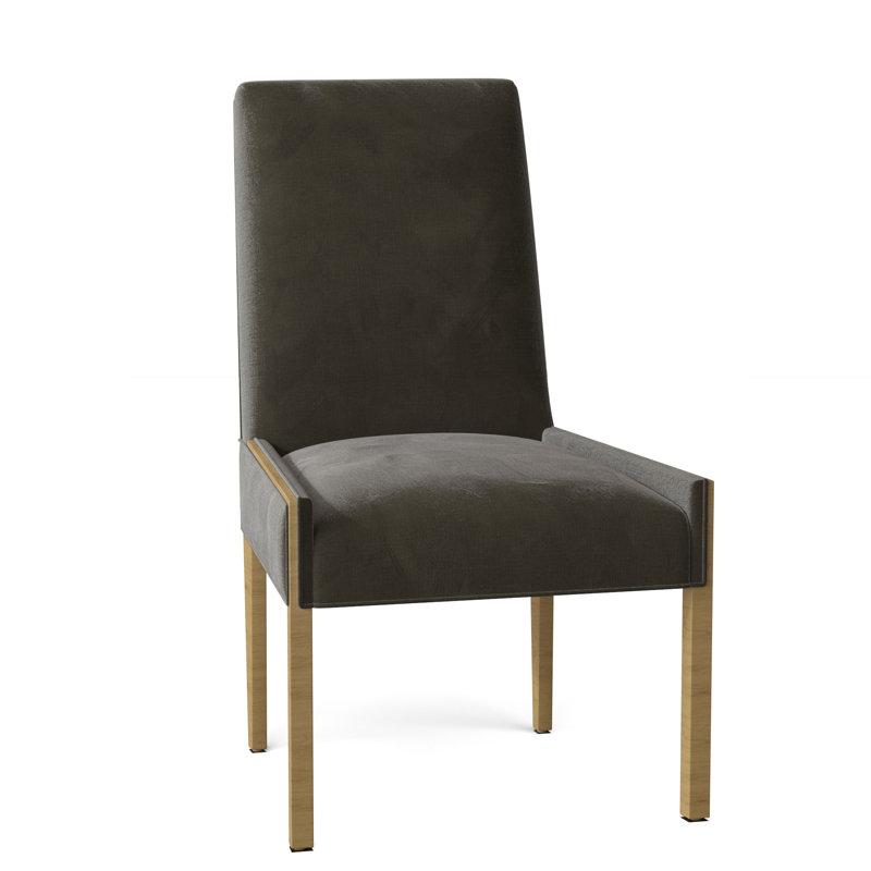 Chaise d'appoint rembourrée Libby Langdon, Anthracite, 9953 Loden