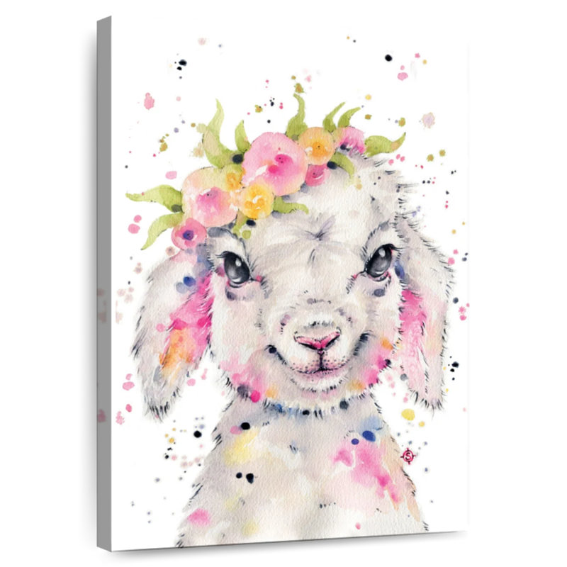 Brampt Little Lamb, 12" H x 8" W