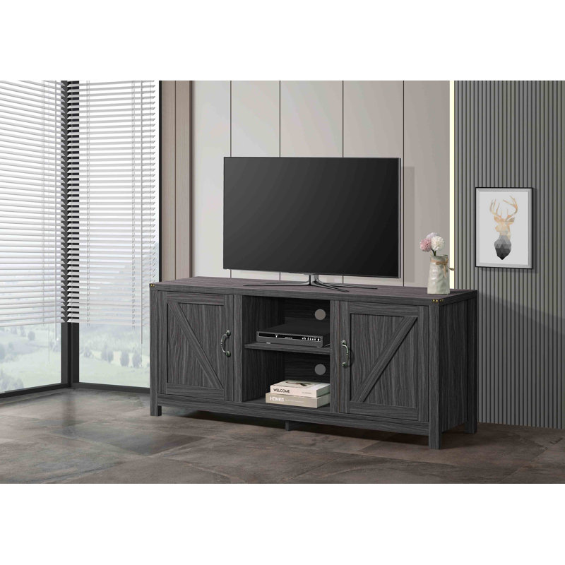 Kaillan TV Stand for TVs up to 75", Gray, 59"