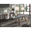 40cm Solid Wood Top Console Table