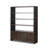 Tomlin Bookcase-Espresso Oak Veneer