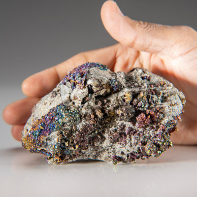 Chalcopyrite on Quartz from Flambeau Mine, Rusk County, Wisconsin, USA