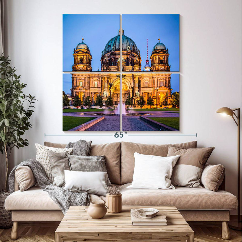 Adella Berlin Cathedral, 50" H x 50" W