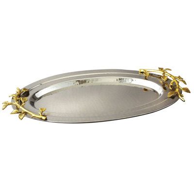 Heim Concept Gilt Leaf Tray
