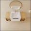 Meuble-lavabo simple avec plateau Alonah 47,80