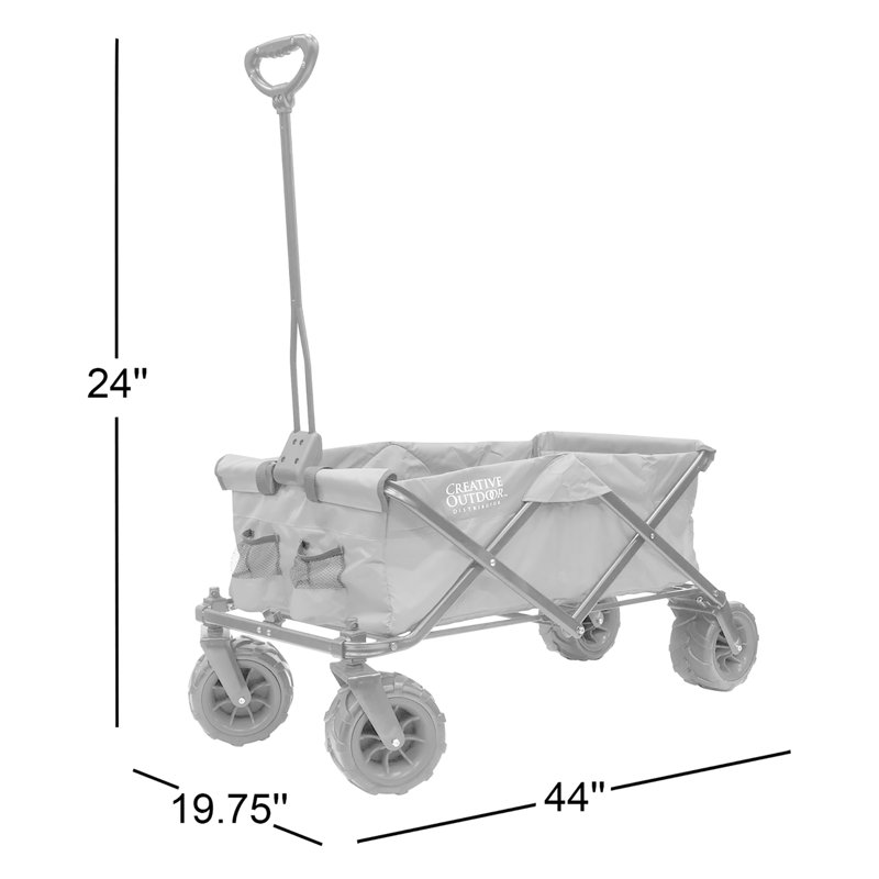 Wagon tout-terrain Signature avec roues colorées, Rouge