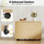 Table basse pliable avec armoire de rangement