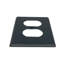 1-Gang Duplex Outlet Wall Plate