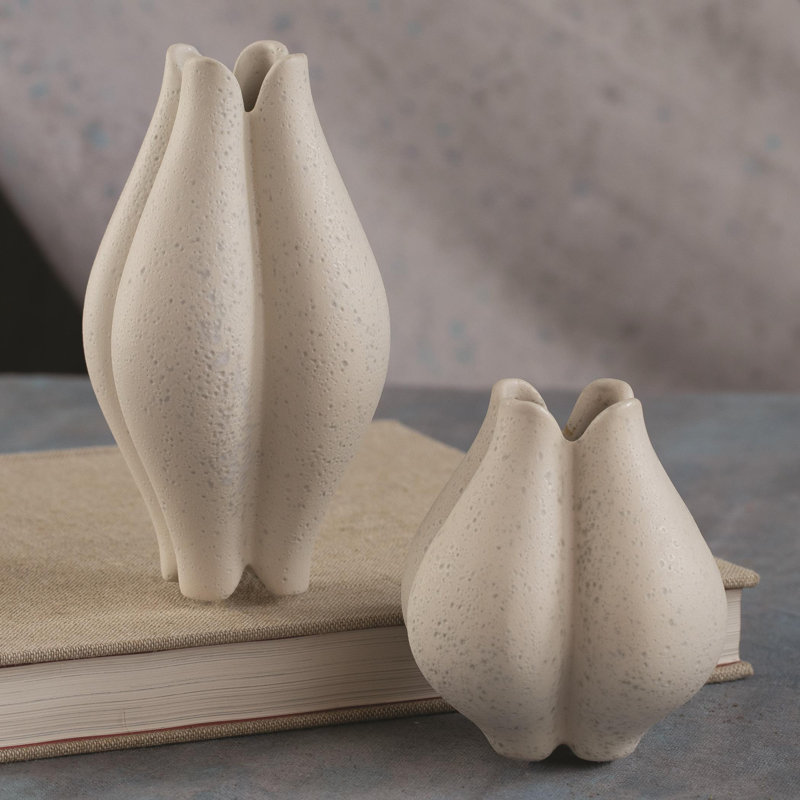 Mini vase d'étang, H 6,5 po x l 3,75 po x P 3,75 po
