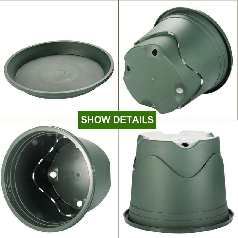 Nursery Pot, 16.5cm H x 22cm W x 22cm D