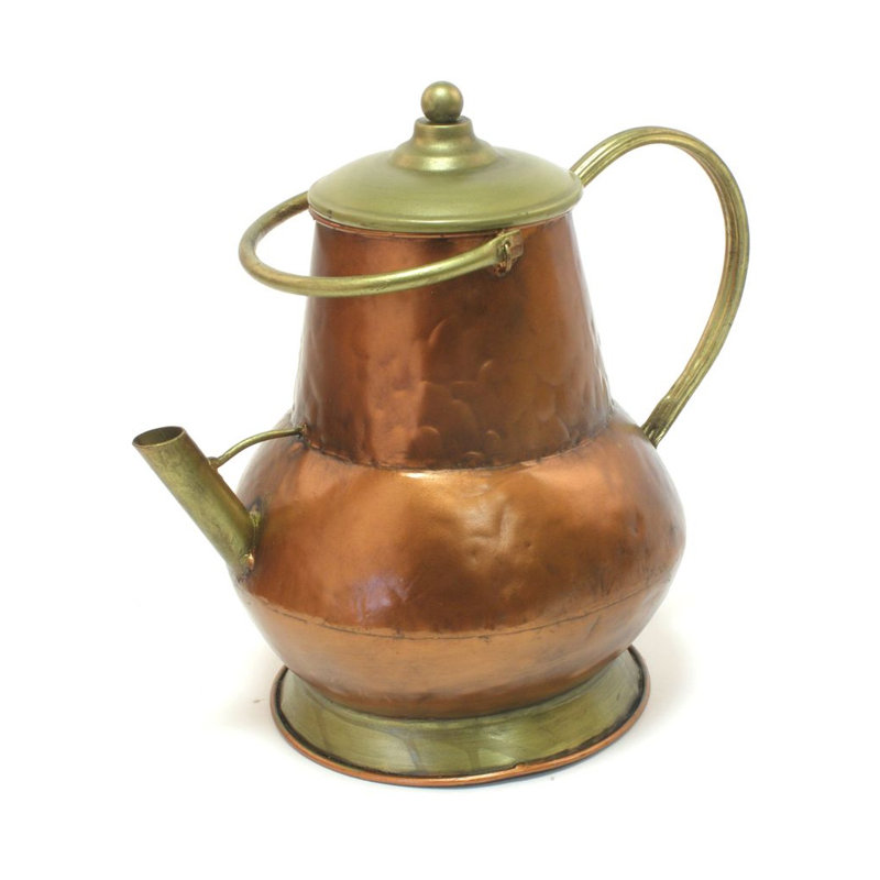Decorative Jug in Copper and Antique Gold