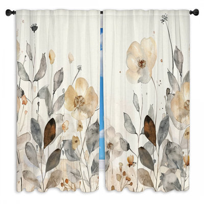 Takejiro Room Darkening Curtain Pair