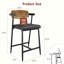 Counter Stool with Metal Frame-1663612447