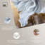 Florals "Bloom White Petals" par Art Remedy sur toile-99523566-99523549