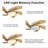 64in 7 Plywood Blades Indoor Standard Ceiling Fan with Integrated LED and Remote-1109895436-1109895437