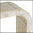 Mirod 52" Wood Console Table with Curved Edge, Natural Texture, Perfect for Entryways and Living Rooms-601158917