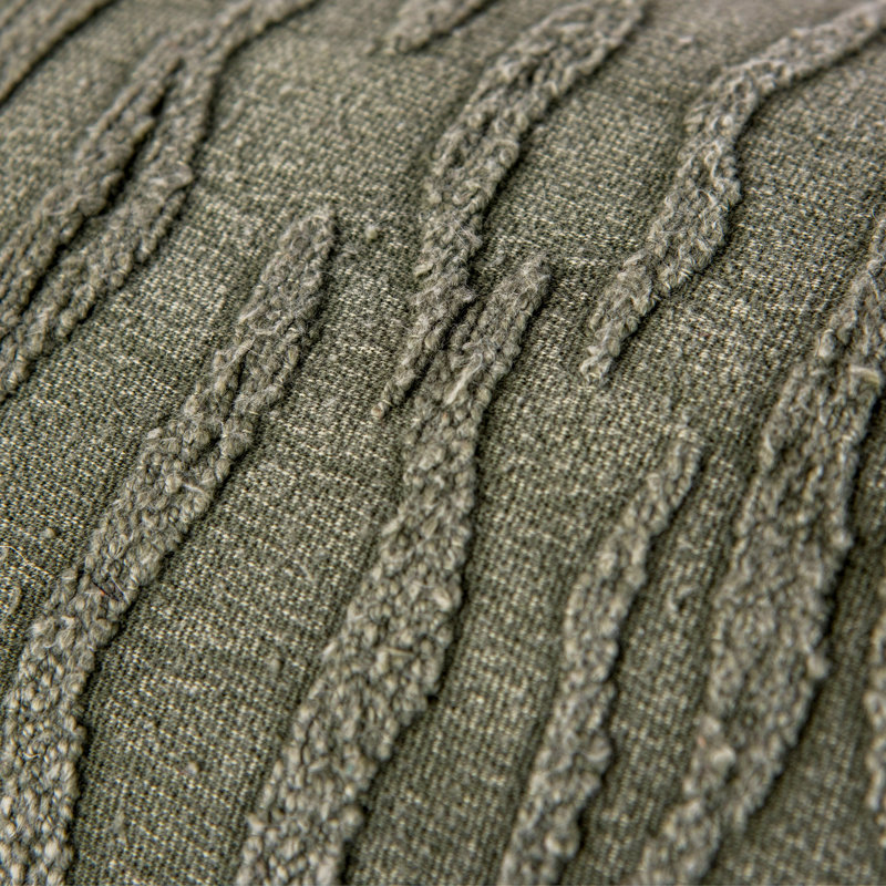 Coussin 100% coton, Alternative au duvet, Vert