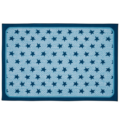 Super Stars Playroom Washable Machine Tufted Nylon Rug