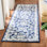 Tapis bleu marine touffeté à la main Vahakn