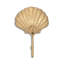 Mythra Golden Seashell Cast Iron Wall Hook