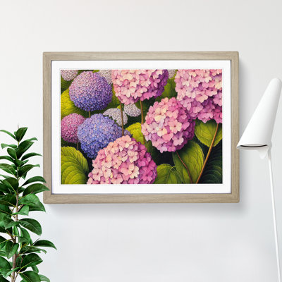 Hydrangea Flower - Single Picture Frame Print