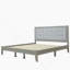 Lit plateforme tapissier Spencer-105525918