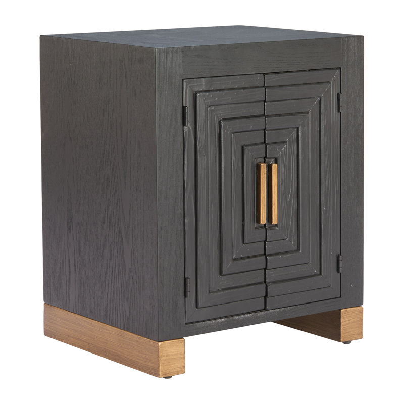 Michiel Trazo Side Table Black