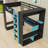 Full Wooden Loft Bed with Workspace, Power Hub, and Gaming RGB Lights-1048280583