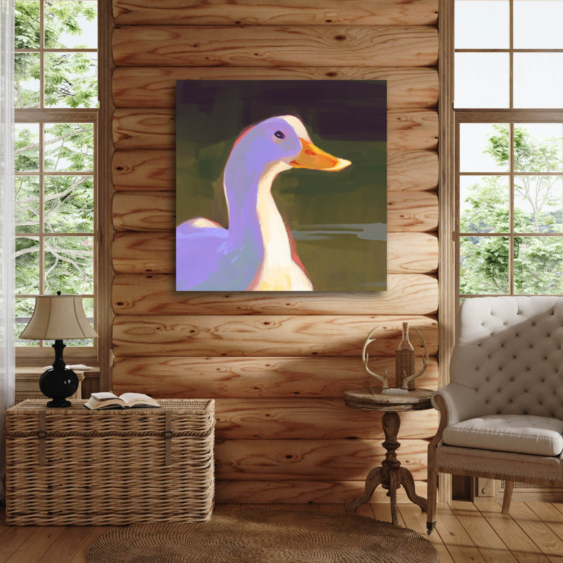 Toile tendue avec châssis «Goose» Studio Series par Mary Kirkland, H 30 po x l 30 po