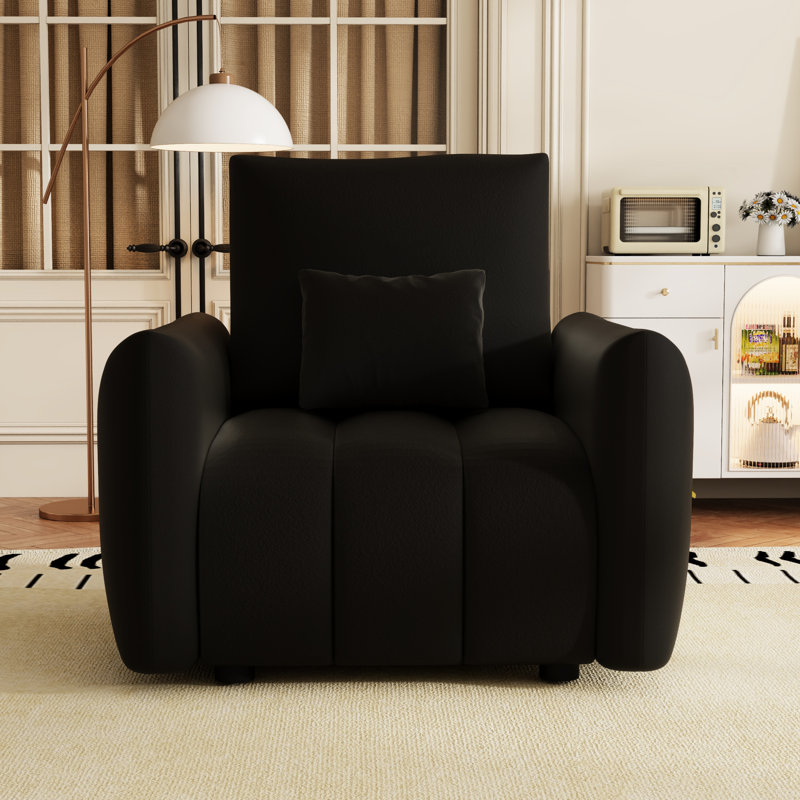 Comfy Home Chair With Space Design - Velvet Modern
